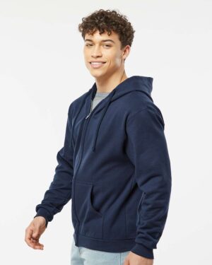 Tultex Unisex Full-Zip Hooded Sweatshirt - Image 47
