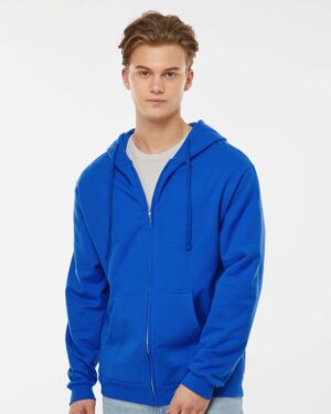 Tultex Unisex Full-Zip Hooded Sweatshirt - Image 58