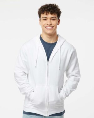 Tultex Unisex Full-Zip Hooded Sweatshirt - Image 64