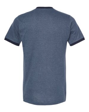 Tultex Unisex Fine Jersey Ringer T-Shirt - Image 8