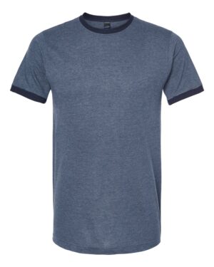 Tultex Unisex Fine Jersey Ringer T-Shirt - Image 7