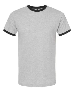 Tultex Unisex Fine Jersey Ringer T-Shirt - Image 13