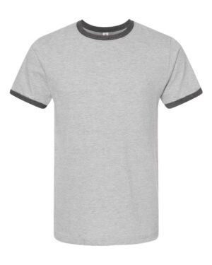 Tultex Unisex Fine Jersey Ringer T-Shirt - Image 19