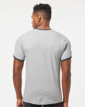 Tultex Unisex Fine Jersey Ringer T-Shirt - Image 24