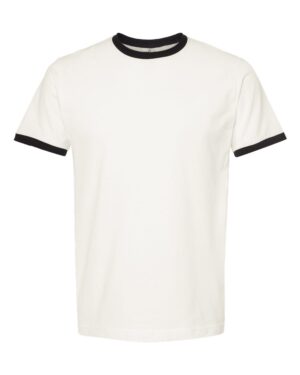 Tultex Unisex Fine Jersey Ringer T-Shirt - Image 49