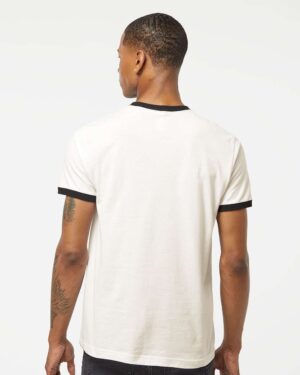 Tultex Unisex Fine Jersey Ringer T-Shirt - Image 54