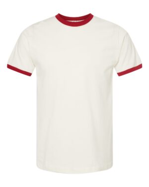 Tultex Unisex Fine Jersey Ringer T-Shirt - Image 67