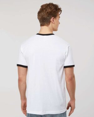 Tultex Unisex Fine Jersey Ringer T-Shirt - Image 78