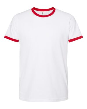 Tultex Unisex Fine Jersey Ringer T-Shirt - Image 91