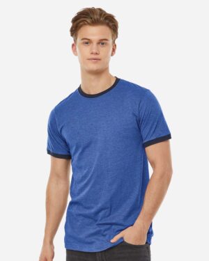 Tultex Unisex Fine Jersey Ringer T-Shirt - Image 34