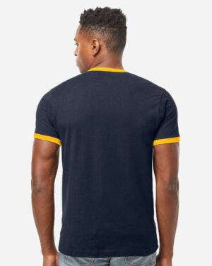 Tultex Unisex Fine Jersey Ringer T-Shirt - Image 42