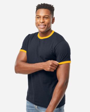 Tultex Unisex Fine Jersey Ringer T-Shirt - Image 41