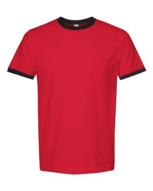 Tultex Unisex Fine Jersey Ringer T-Shirt - Image 43