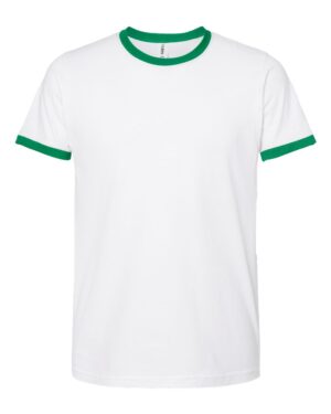 Tultex Unisex Fine Jersey Ringer T-Shirt - Image 79