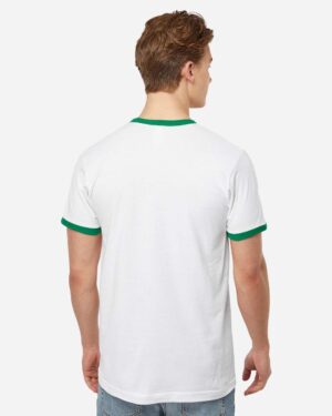 Tultex Unisex Fine Jersey Ringer T-Shirt - Image 84