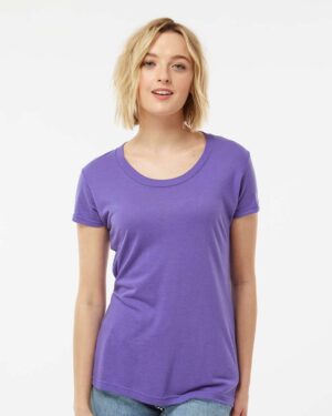 Tultex Women's Tri-Blend T-Shirt - Image 28