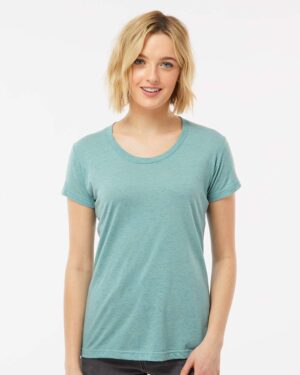 Tultex Women's Tri-Blend T-Shirt - Image 46