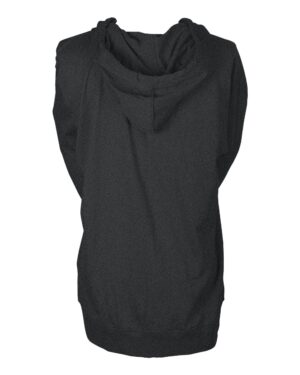 Tultex Unisex Beach Full-Zip Hooded Long Sleeve T-Shirt - Image 7