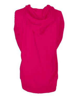 Tultex Unisex Beach Full-Zip Hooded Long Sleeve T-Shirt - Image 9