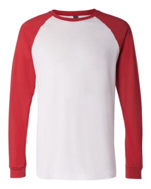 BELLA + CANVAS Men's Long Sleeve Jersey Baseball Tee - Image 16