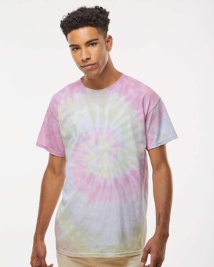 Colortone Unisex Multi-Color Tie-Dyed T-Shirt - Image 29