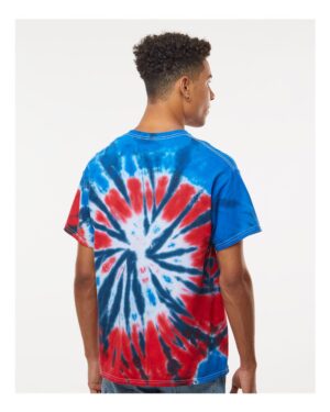 Colortone Unisex Multi-Color Tie-Dyed T-Shirt - Image 60