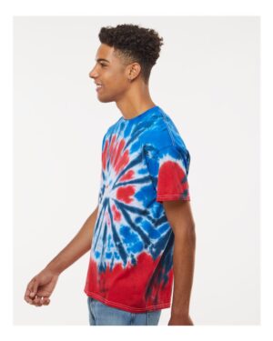 Colortone Unisex Multi-Color Tie-Dyed T-Shirt - Image 59