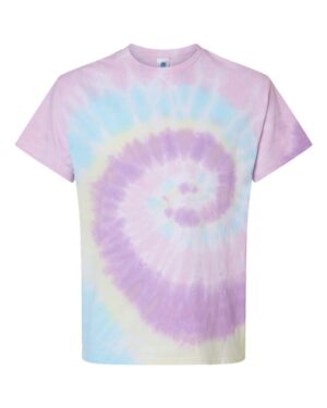 Colortone Unisex Multi-Color Tie-Dyed T-Shirt - Image 62