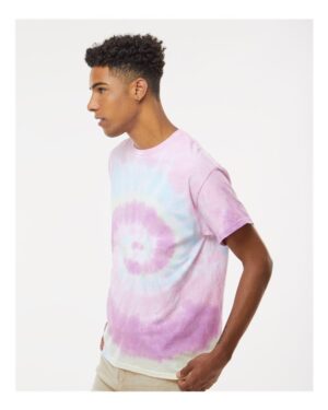 Colortone Unisex Multi-Color Tie-Dyed T-Shirt - Image 66