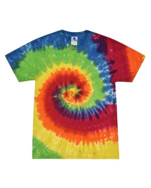 Colortone Unisex Multi-Color Tie-Dyed T-Shirt - Image 82