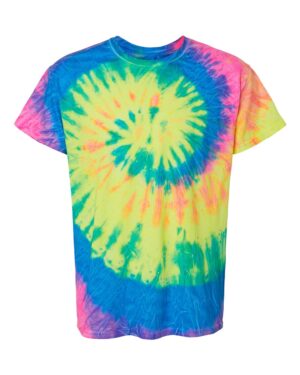 Colortone Unisex Multi-Color Tie-Dyed T-Shirt - Image 89