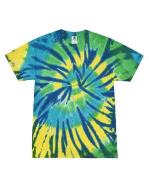 Colortone Unisex Multi-Color Tie-Dyed T-Shirt - Image 68