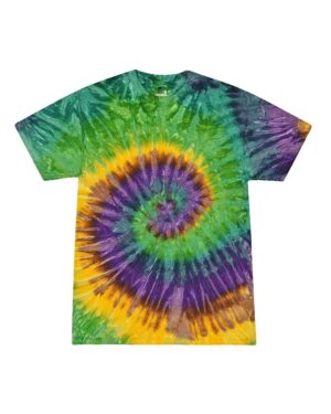 Colortone Unisex Multi-Color Tie-Dyed T-Shirt - Image 78