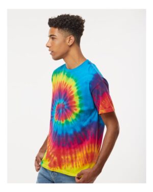 Colortone Unisex Multi-Color Tie-Dyed T-Shirt - Image 103