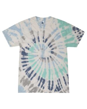Colortone Unisex Multi-Color Tie-Dyed T-Shirt - Image 49