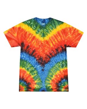 Colortone Unisex Multi-Color Tie-Dyed T-Shirt - Image 147