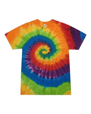 Colortone Unisex Multi-Color Tie-Dyed T-Shirt - Image 96