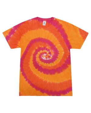 Colortone Unisex Multi-Color Tie-Dyed T-Shirt - Image 54