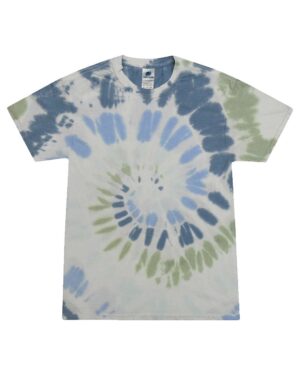Colortone Unisex Multi-Color Tie-Dyed T-Shirt - Image 50