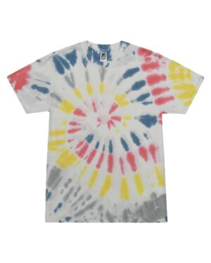 Colortone Unisex Multi-Color Tie-Dyed T-Shirt - Image 148