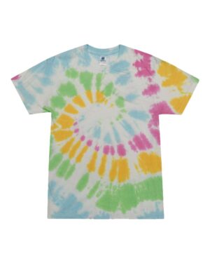 Colortone Unisex Multi-Color Tie-Dyed T-Shirt - Image 149