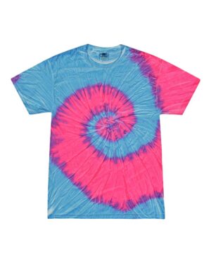 Colortone Unisex Multi-Color Tie-Dyed T-Shirt - Image 46