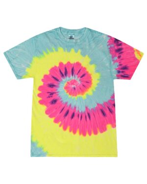 Colortone Unisex Multi-Color Tie-Dyed T-Shirt - Image 5