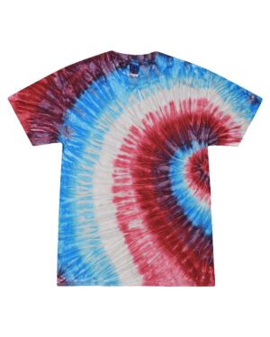 Colortone Unisex Multi-Color Tie-Dyed T-Shirt - Image 43