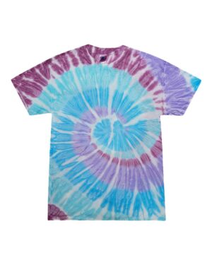 Colortone Unisex Multi-Color Tie-Dyed T-Shirt - Image 61