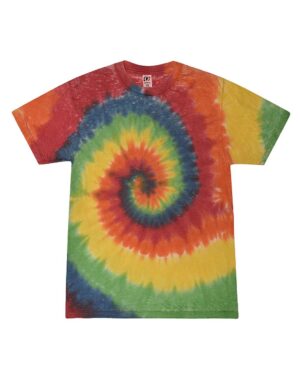 Colortone Unisex Festival Tie-Dyed Burnout T-Shirt - Image 5