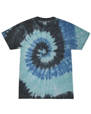 Colortone Unisex Festival Tie-Dyed Burnout T-Shirt - Image 7