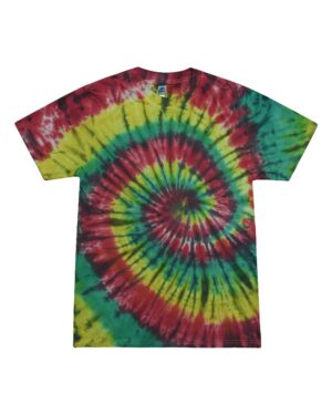 Colortone Unisex Festival Tie-Dyed Burnout T-Shirt - Image 6