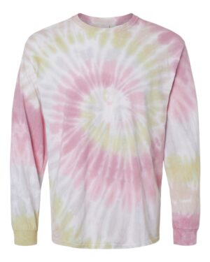 Colortone Unisex Tie-Dyed Long Sleeve T-Shirt - Image 9