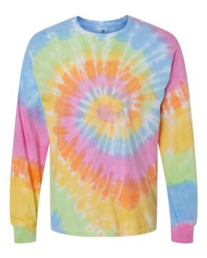 Colortone Unisex Tie-Dyed Long Sleeve T-Shirt - Image 15